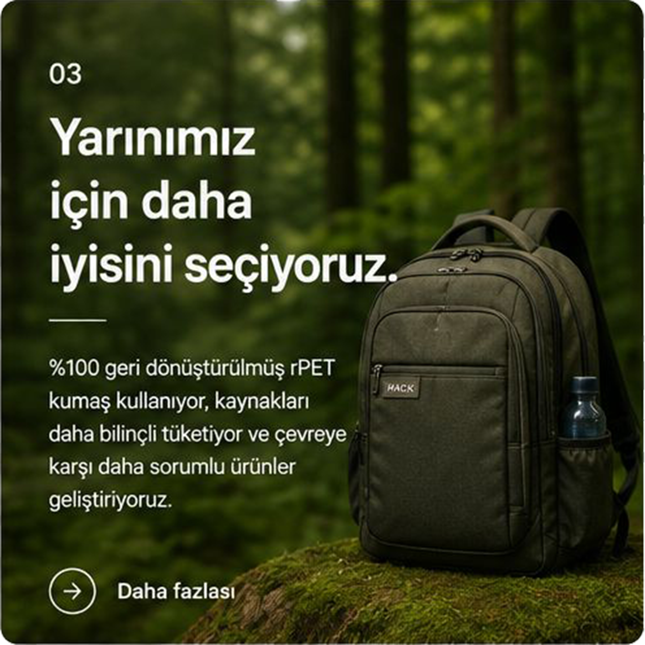 Yarınımız için daha iyisini seçiyoruz.