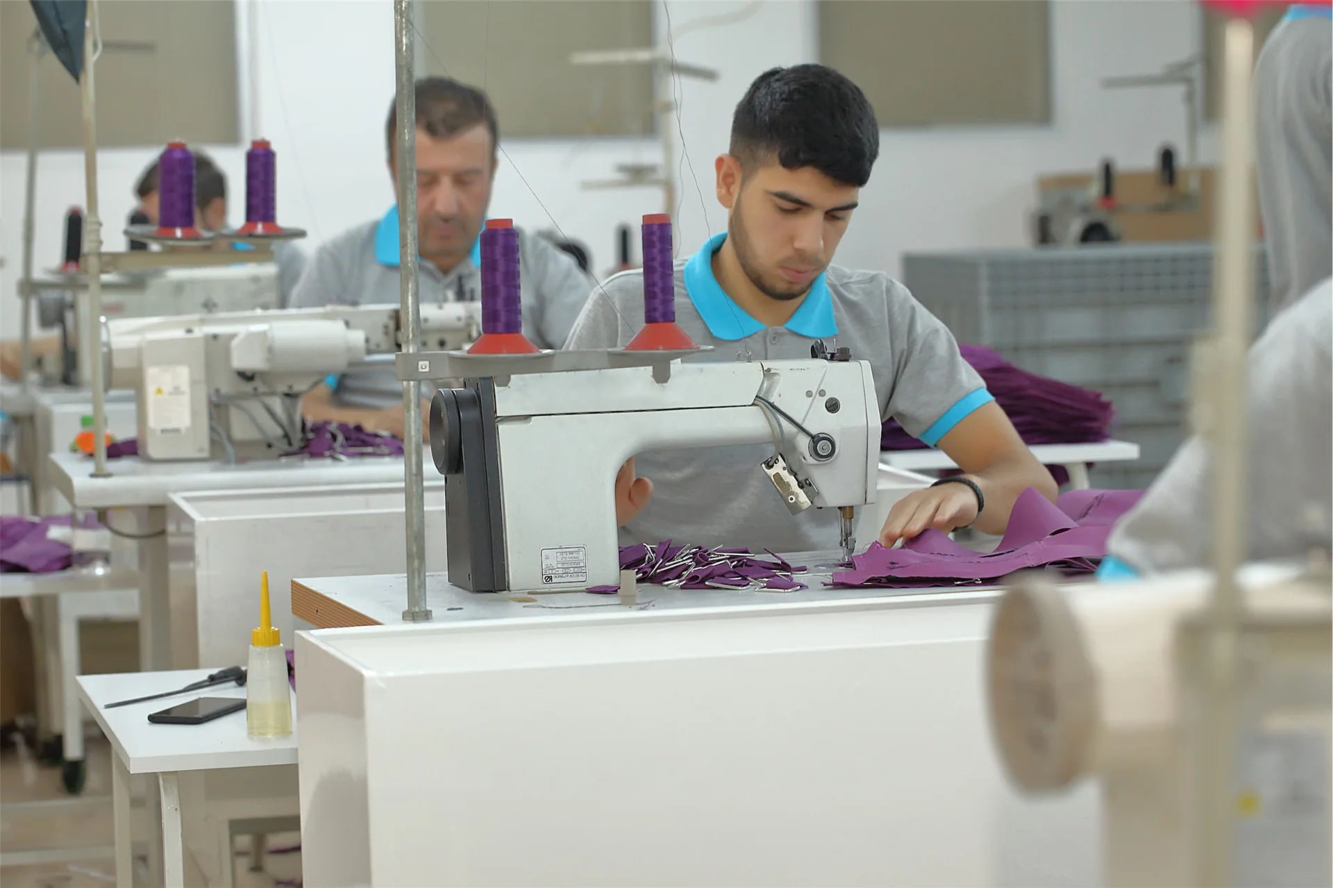 MACK çanta dikim aşaması