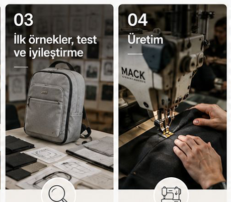 MACK üretim ve ürün görseli